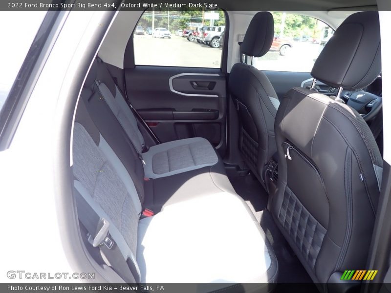 Oxford White / Medium Dark Slate 2022 Ford Bronco Sport Big Bend 4x4