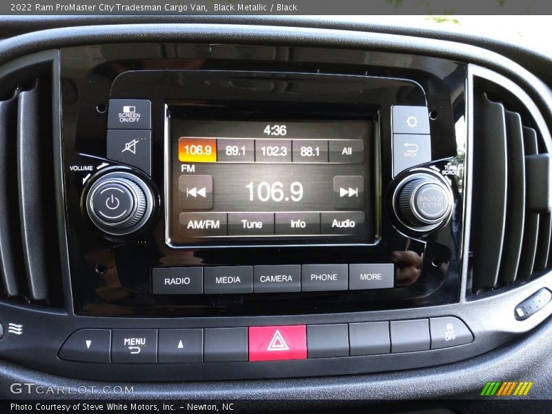 Audio System of 2022 ProMaster City Tradesman Cargo Van