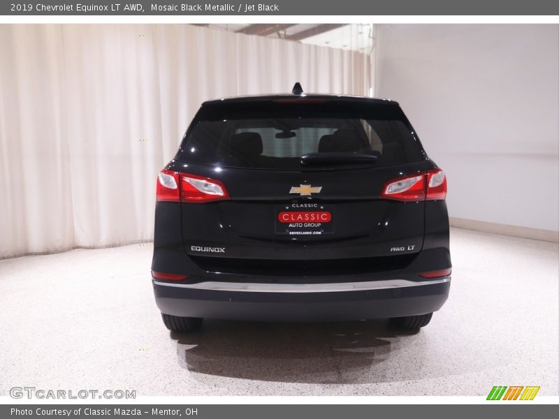 Mosaic Black Metallic / Jet Black 2019 Chevrolet Equinox LT AWD