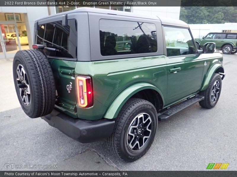 Eruption Green Metallic / Roast/Black Onyx 2022 Ford Bronco Outer Banks 4x4 2-Door