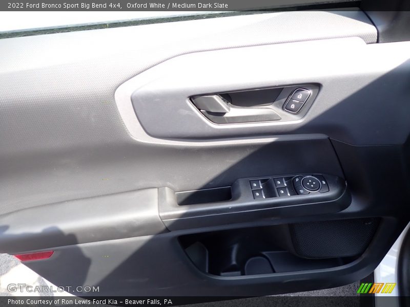 Oxford White / Medium Dark Slate 2022 Ford Bronco Sport Big Bend 4x4