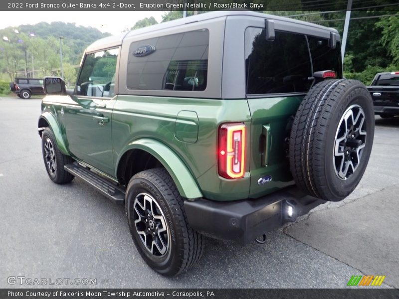 Eruption Green Metallic / Roast/Black Onyx 2022 Ford Bronco Outer Banks 4x4 2-Door
