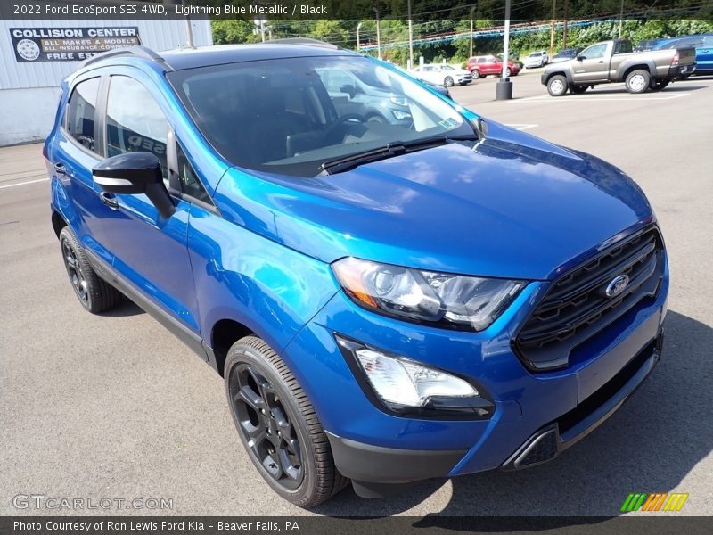Front 3/4 View of 2022 EcoSport SES 4WD