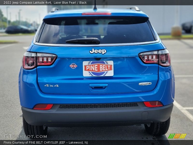 Laser Blue Pearl / Black 2022 Jeep Compass Latitude 4x4