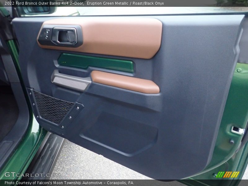 Eruption Green Metallic / Roast/Black Onyx 2022 Ford Bronco Outer Banks 4x4 2-Door