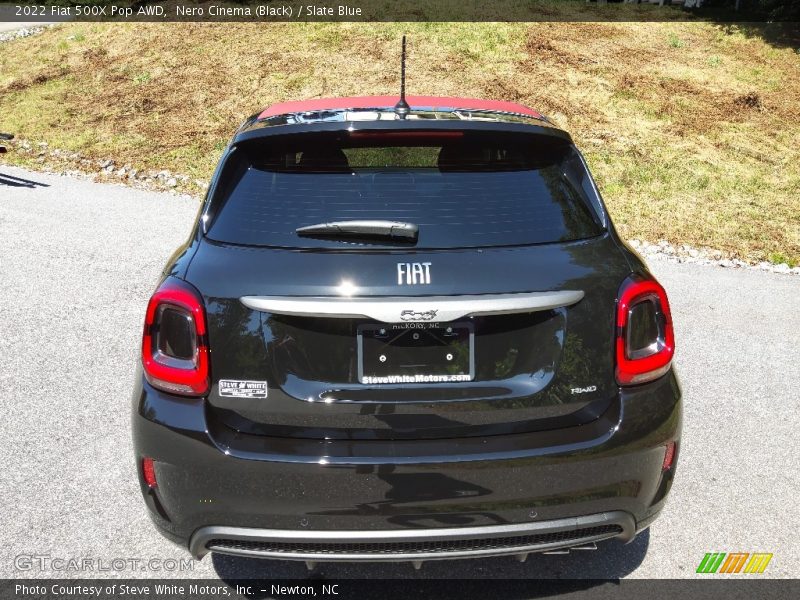 Nero Cinema (Black) / Slate Blue 2022 Fiat 500X Pop AWD