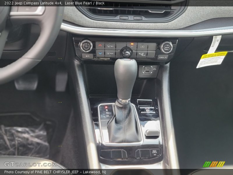Laser Blue Pearl / Black 2022 Jeep Compass Latitude 4x4