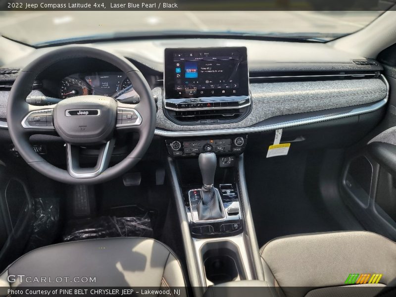 Laser Blue Pearl / Black 2022 Jeep Compass Latitude 4x4
