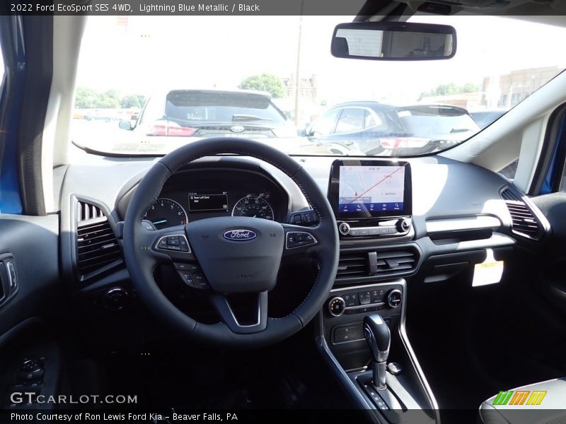 Lightning Blue Metallic / Black 2022 Ford EcoSport SES 4WD