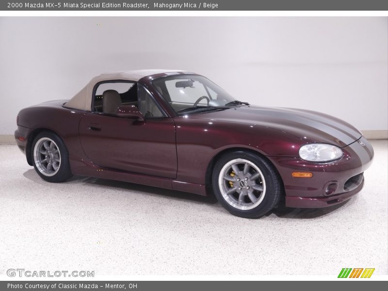 Mahogany Mica / Beige 2000 Mazda MX-5 Miata Special Edition Roadster