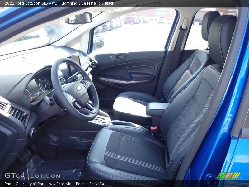  2022 EcoSport SES 4WD Black Interior