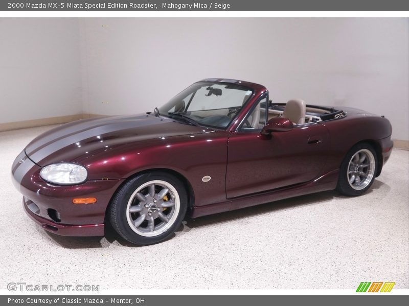 Mahogany Mica / Beige 2000 Mazda MX-5 Miata Special Edition Roadster