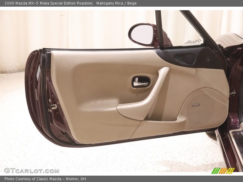 Mahogany Mica / Beige 2000 Mazda MX-5 Miata Special Edition Roadster