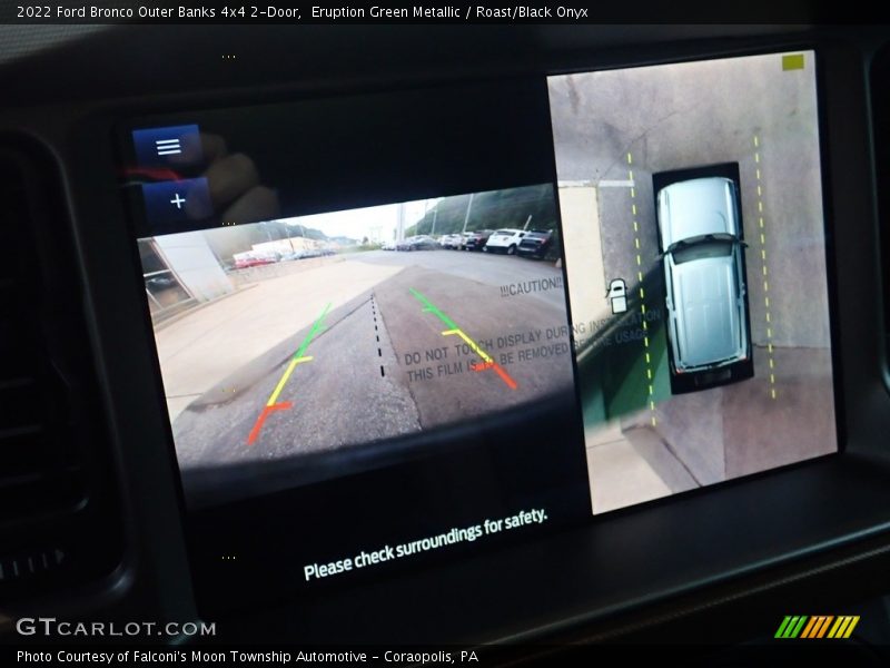 Eruption Green Metallic / Roast/Black Onyx 2022 Ford Bronco Outer Banks 4x4 2-Door