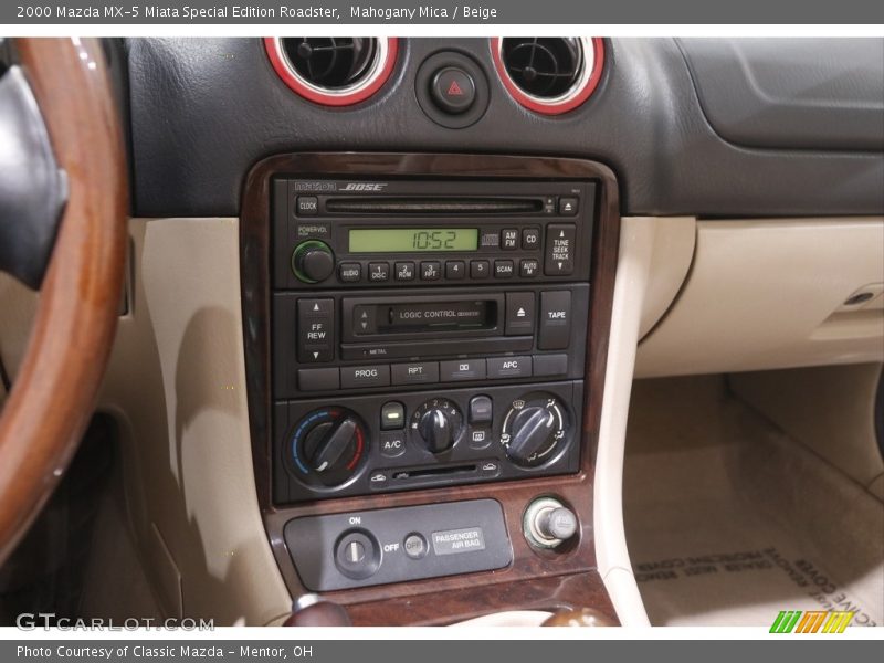 Mahogany Mica / Beige 2000 Mazda MX-5 Miata Special Edition Roadster
