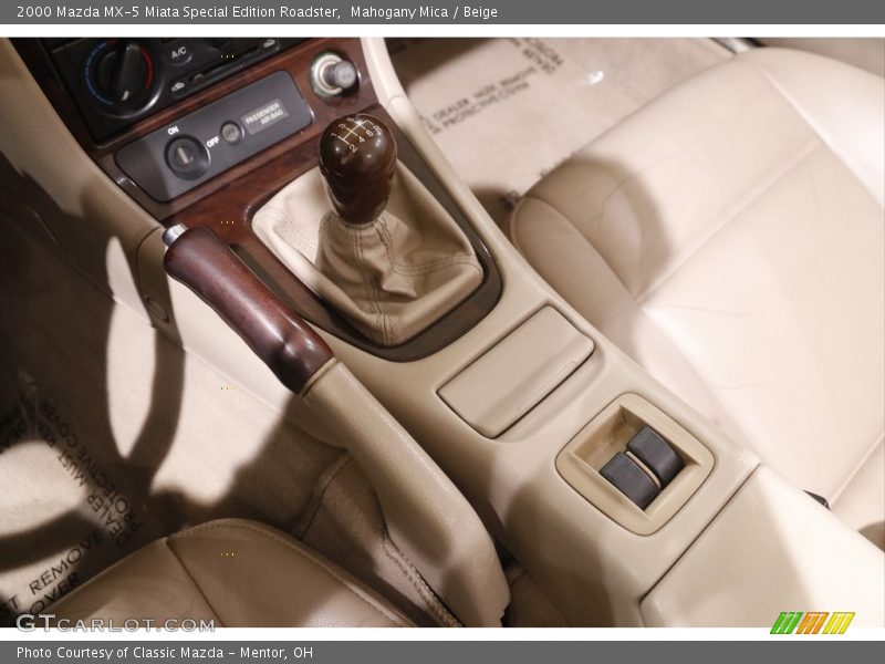 Mahogany Mica / Beige 2000 Mazda MX-5 Miata Special Edition Roadster