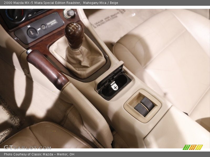 Mahogany Mica / Beige 2000 Mazda MX-5 Miata Special Edition Roadster