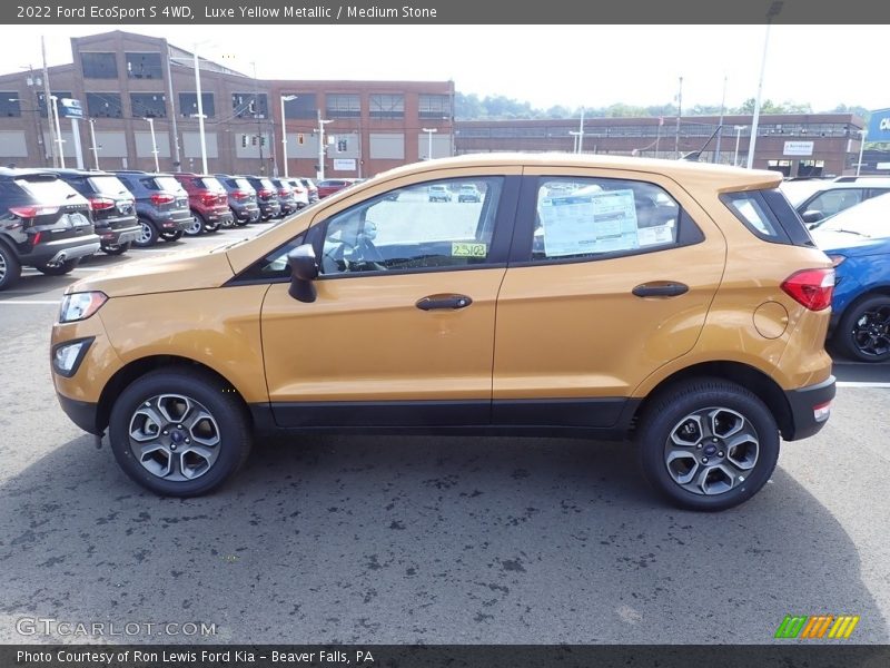  2022 EcoSport S 4WD Luxe Yellow Metallic