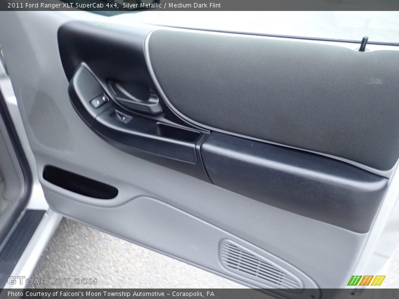 Silver Metallic / Medium Dark Flint 2011 Ford Ranger XLT SuperCab 4x4