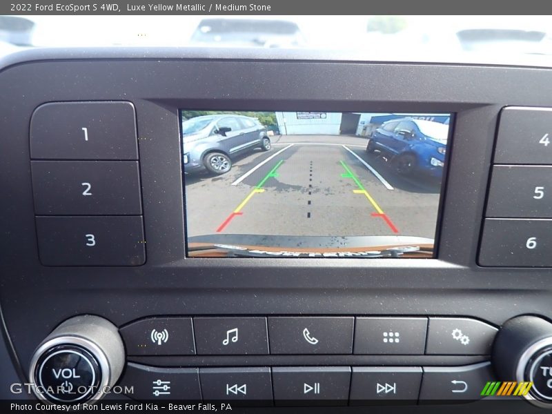 Luxe Yellow Metallic / Medium Stone 2022 Ford EcoSport S 4WD