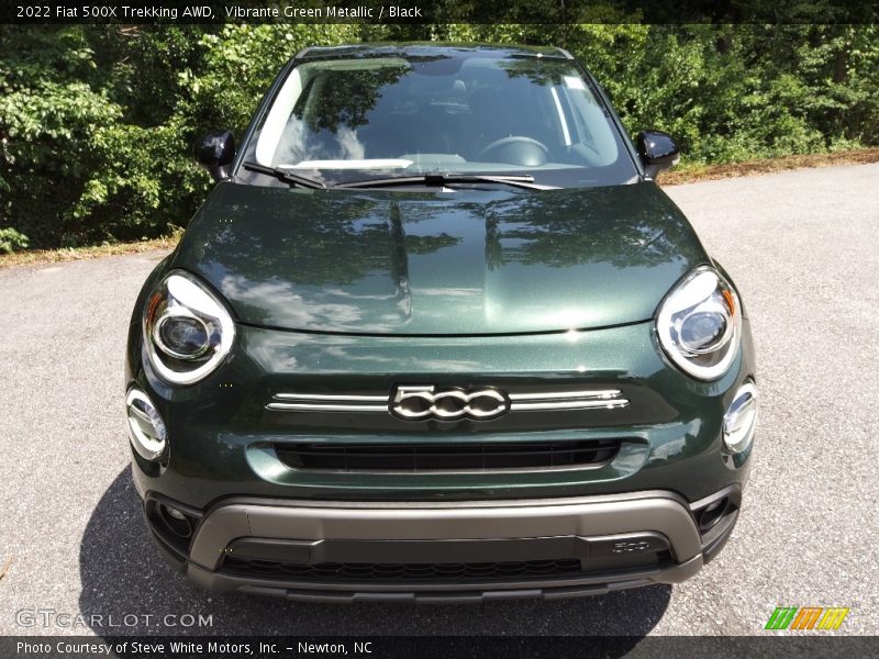 Vibrante Green Metallic / Black 2022 Fiat 500X Trekking AWD