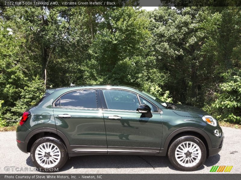  2022 500X Trekking AWD Vibrante Green Metallic