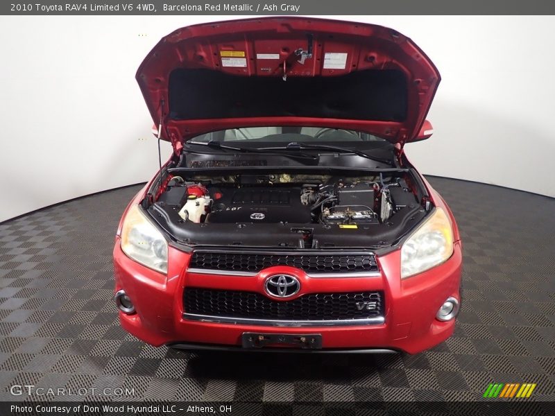Barcelona Red Metallic / Ash Gray 2010 Toyota RAV4 Limited V6 4WD