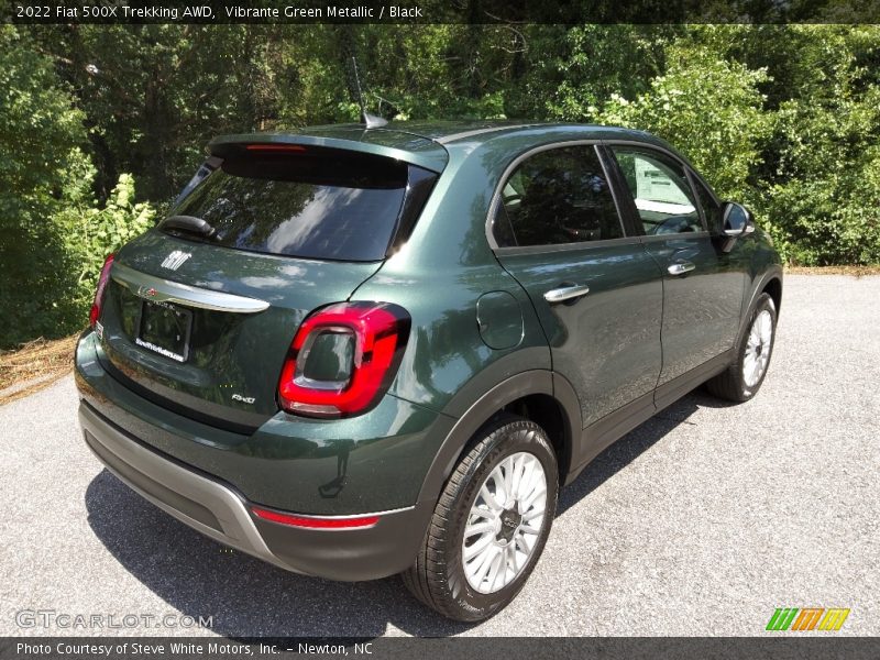 Vibrante Green Metallic / Black 2022 Fiat 500X Trekking AWD