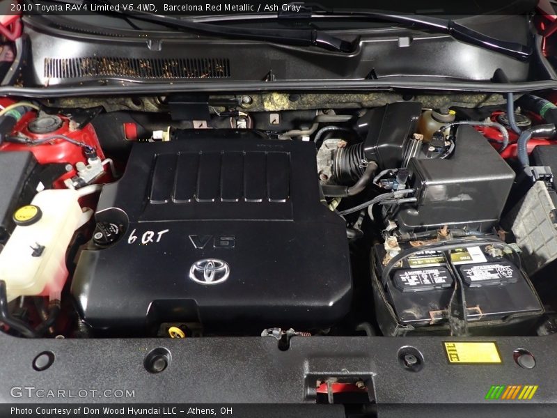 Barcelona Red Metallic / Ash Gray 2010 Toyota RAV4 Limited V6 4WD
