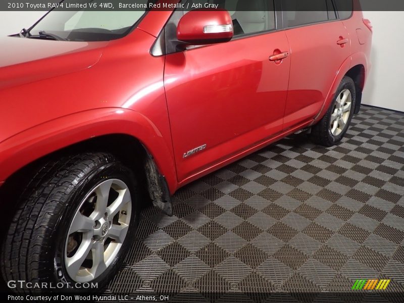 Barcelona Red Metallic / Ash Gray 2010 Toyota RAV4 Limited V6 4WD