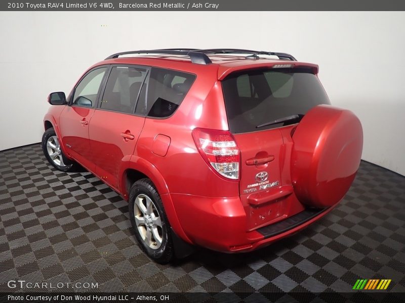 Barcelona Red Metallic / Ash Gray 2010 Toyota RAV4 Limited V6 4WD