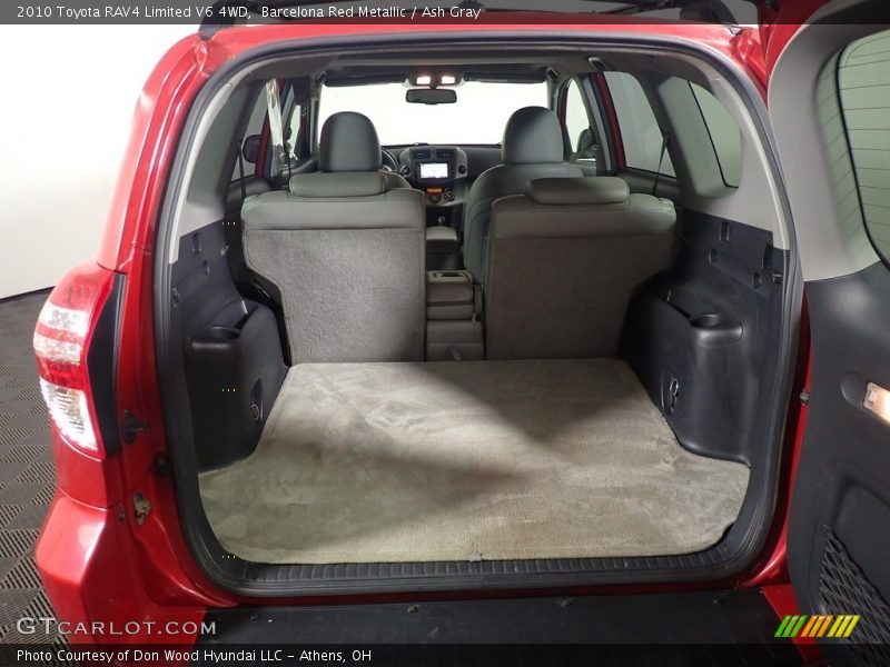 Barcelona Red Metallic / Ash Gray 2010 Toyota RAV4 Limited V6 4WD