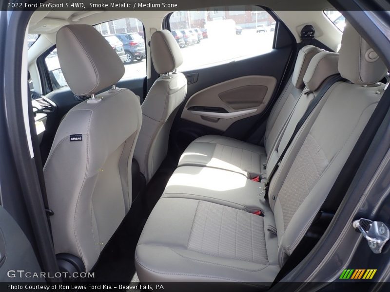 Smoke Metallic / Medium Stone 2022 Ford EcoSport S 4WD