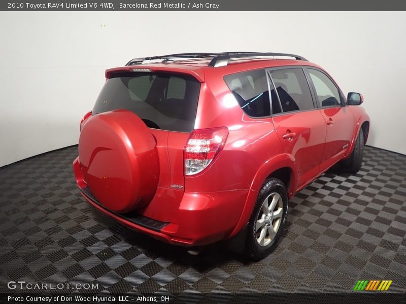 Barcelona Red Metallic / Ash Gray 2010 Toyota RAV4 Limited V6 4WD