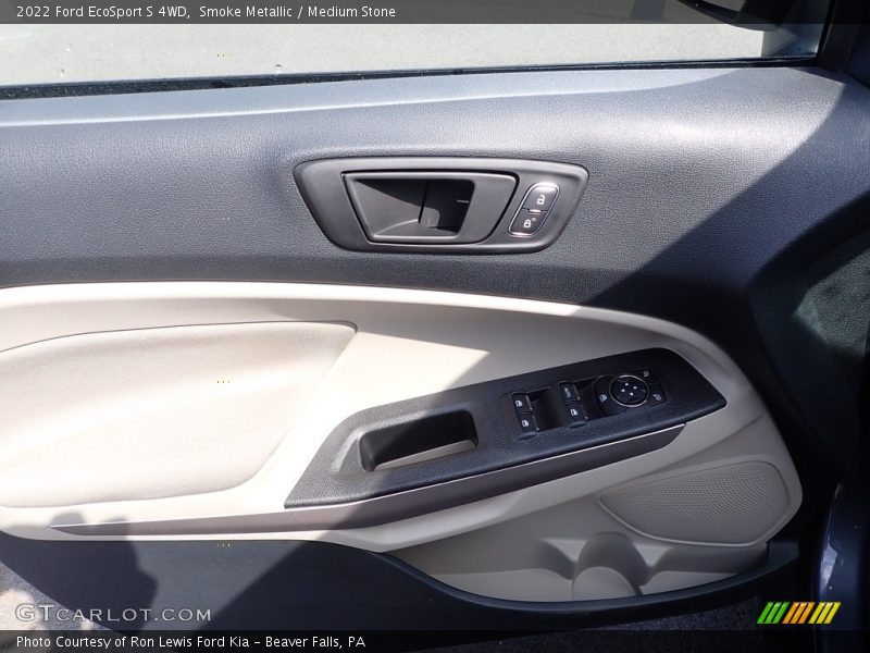 Smoke Metallic / Medium Stone 2022 Ford EcoSport S 4WD