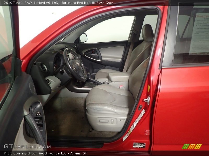 Barcelona Red Metallic / Ash Gray 2010 Toyota RAV4 Limited V6 4WD