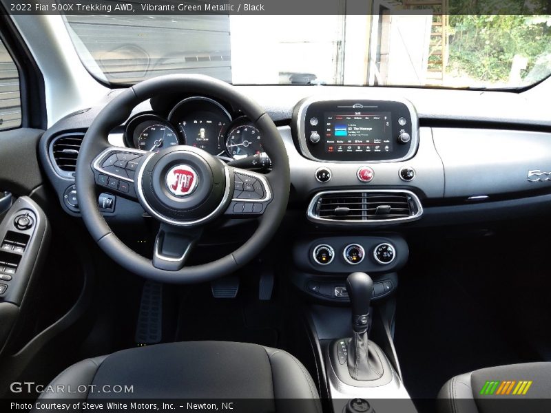 Dashboard of 2022 500X Trekking AWD