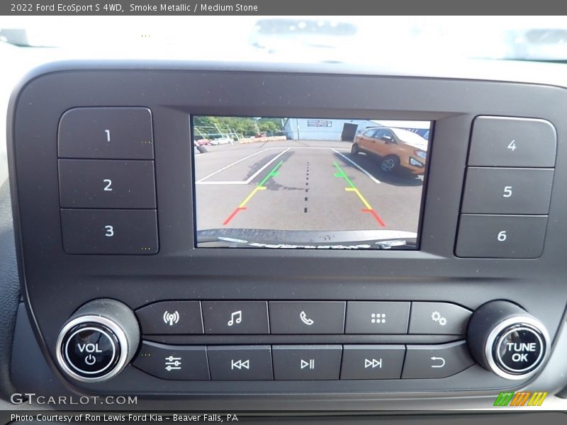 Smoke Metallic / Medium Stone 2022 Ford EcoSport S 4WD