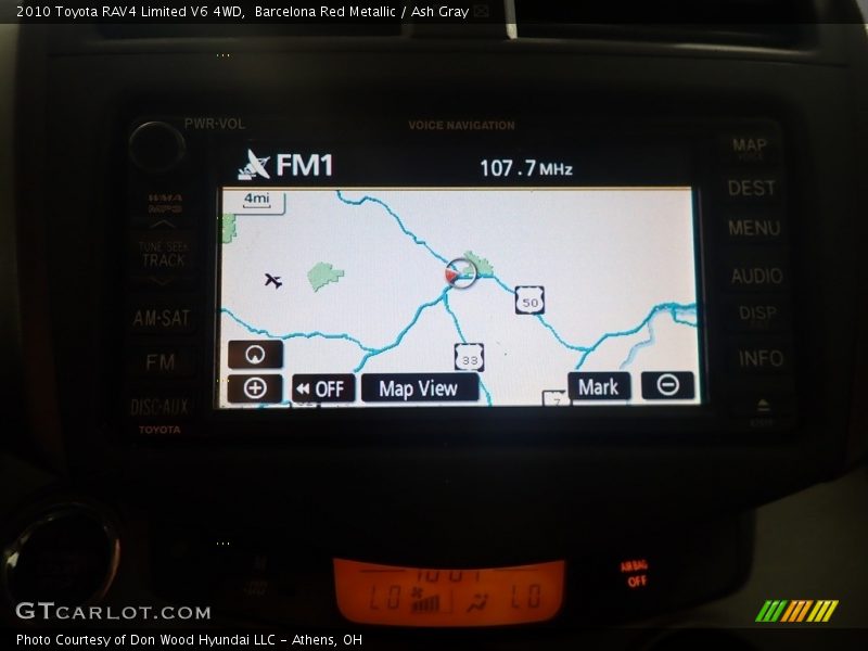 Barcelona Red Metallic / Ash Gray 2010 Toyota RAV4 Limited V6 4WD