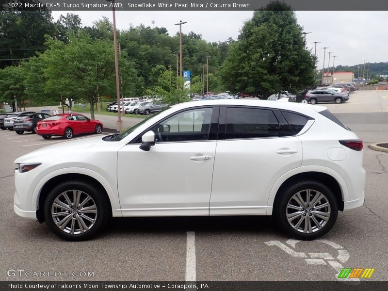  2022 CX-5 Turbo Signature AWD Snowflake White Pearl Mica