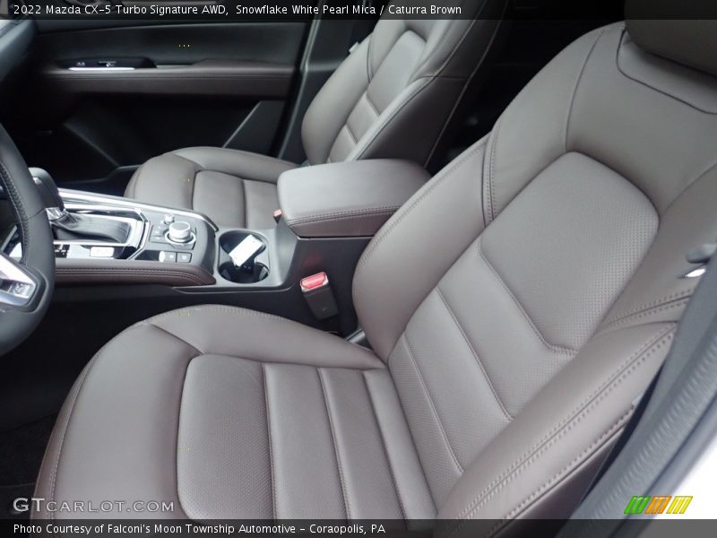 Front Seat of 2022 CX-5 Turbo Signature AWD