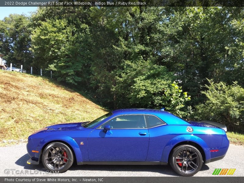  2022 Challenger R/T Scat Pack Widebody Indigo Blue