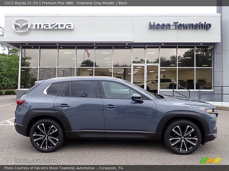 Polymetal Gray Metallic / Black 2023 Mazda CX-50 S Premium Plus AWD