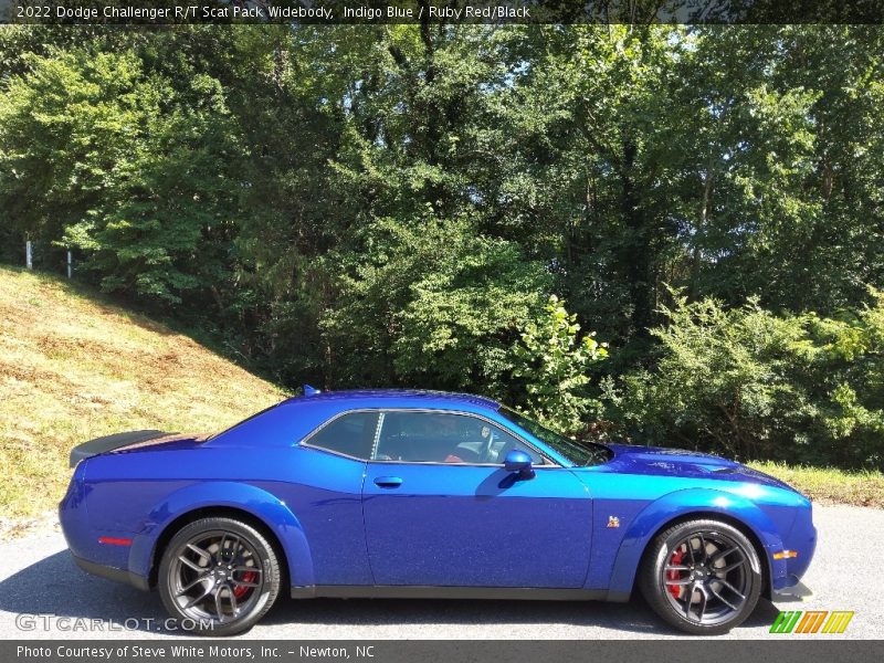  2022 Challenger R/T Scat Pack Widebody Indigo Blue