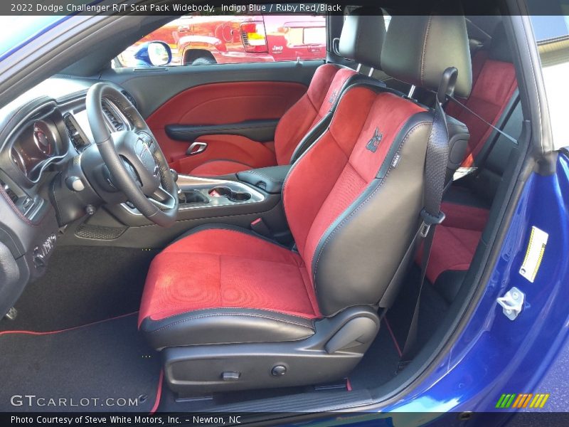  2022 Challenger R/T Scat Pack Widebody Ruby Red/Black Interior
