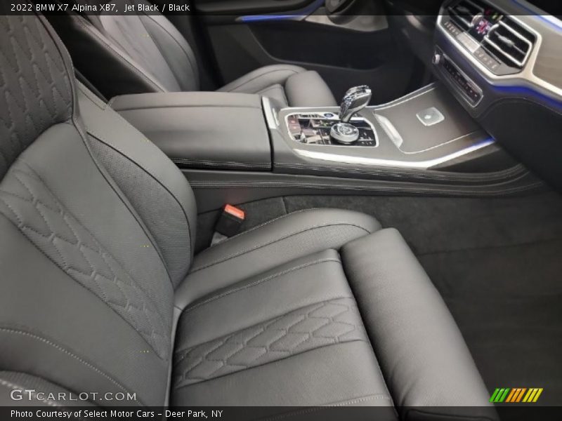Front Seat of 2022 X7 Alpina XB7