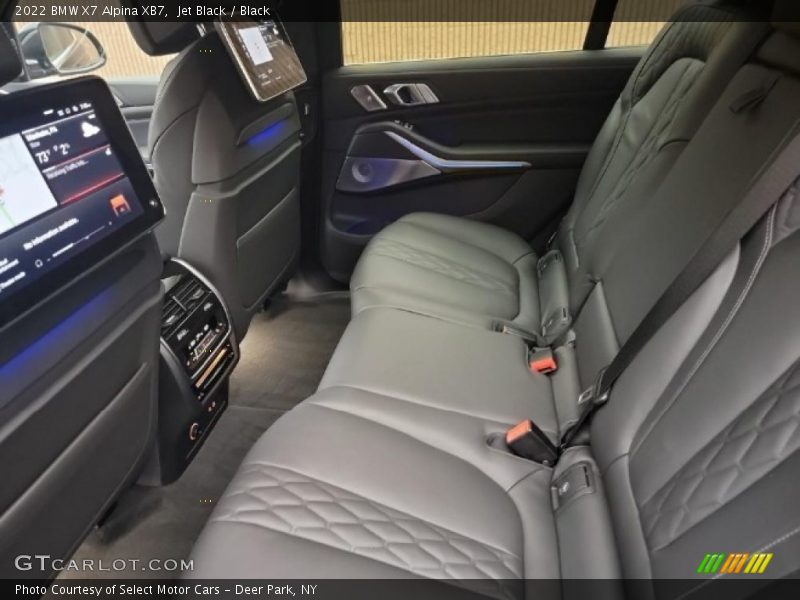 Rear Seat of 2022 X7 Alpina XB7