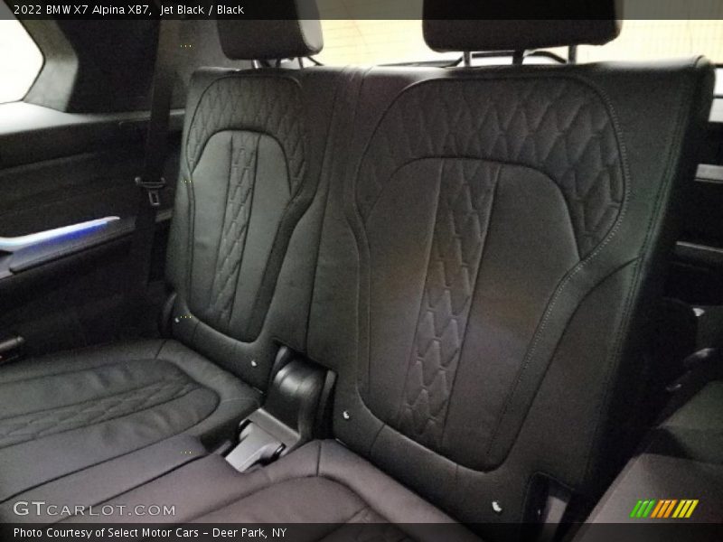 Rear Seat of 2022 X7 Alpina XB7