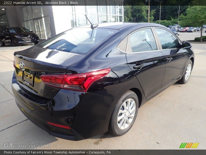 Absolute Black / Black 2022 Hyundai Accent SEL