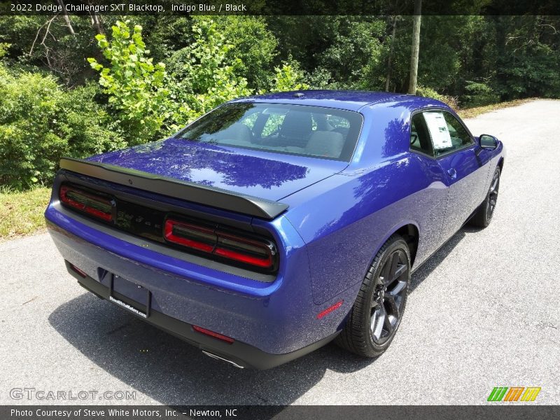 Indigo Blue / Black 2022 Dodge Challenger SXT Blacktop